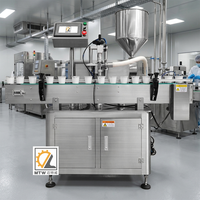 Machine de remplissage automatique de bouteilles et de pots de yaourt MTW avec pompe à rotor et dosage de haute précision pour produits laitiers