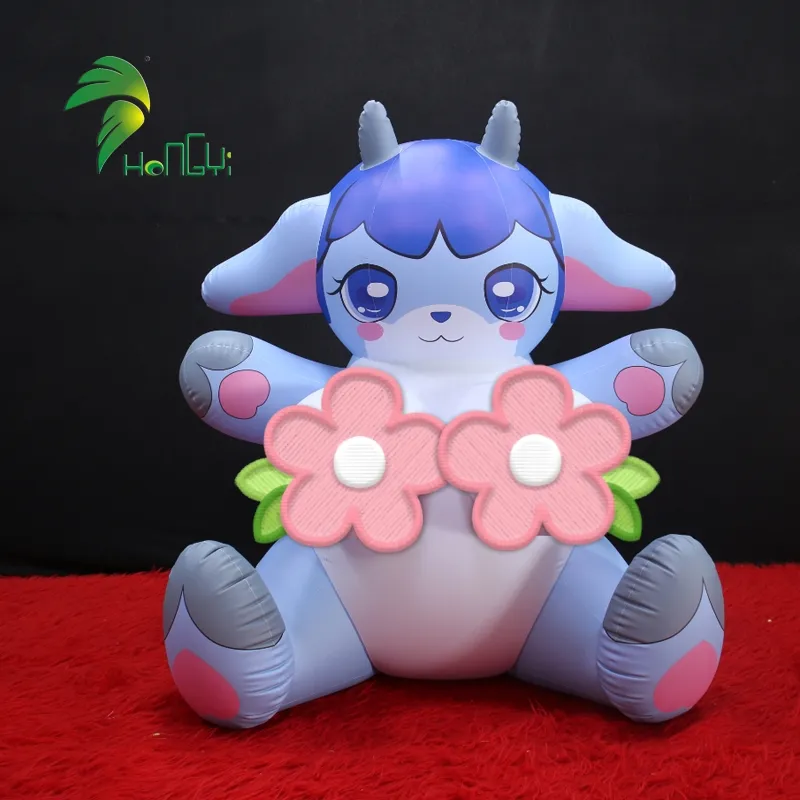 Cute custom inflatable toys hot sale inflatable animals balloon