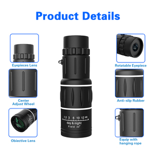 Nhà Máy Outlet Nhỏ Gọn HD 16x52 Bằng Một Mắt Kính Thiên Văn Công Suất Cao Cắm Trại Ngoài Trời Thiết Bị Quang Học Chất Lượng Cao Điện Thoại Kính Thiên Văn - Product Image 6
