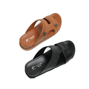 Penjualan langsung dari pabrik sandal fashion baru dalam berbagai warna sandal hitam dan coklat - Product Image 2