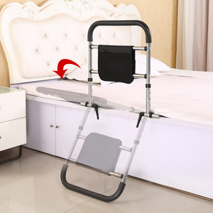 Jujiale Folding Bedside Handrail With Step For Elderly Disabled Pregnant Home Use - Product Image 1