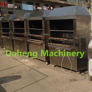 Horno de <span class=keywords><strong>asador</strong></span> de pollo a gas automático a <span class=keywords><strong>precio</strong></span> de fábrica, <span class=keywords><strong>estufa</strong></span> de barbacoa sin humo - Product Image 5