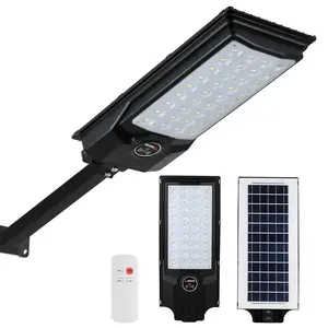 Farola solar controlador de carga impermeable todo en uno farolas LED 300W 400W farola solar integrada