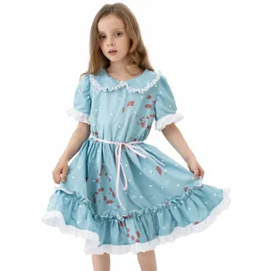 2024 New Party Blood Children's Halloween Shining Twins Costume