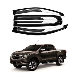 Déflecteurs de Vitres Latérales Pare-Pluie Pare-Soleil pour Mazda BT-50 2012-2018 - Product Image 1