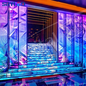 P3.91 p4.81 P5 siêu mỏng sàn nhảy ngoài trời tương tác cầu thang Màn hình <span class=keywords><strong>LED</strong></span> Sân Khấu không thấm nước 5 mét pixel <span class=keywords><strong>LED</strong></span> hiển thị sàn OEM - Product Image 5