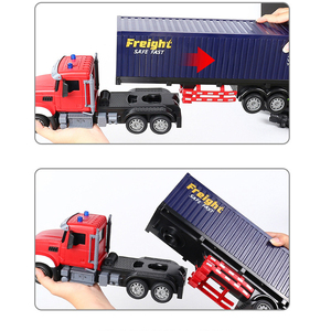 JinYing - Camiones de Transporte de Contenedores a Control Remoto de 3.7V 2.4ghz y 9 Canales, Escala 1:12, con Música, Venta al por Mayor - Product Image 3