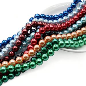 Nuovi Arrivi Perle Rotonde ad Alta Lucentezza 8mm Filo da 16 Pollici Colori Ispirati a <span class=keywords><strong>Swarovski</strong></span> <span class=keywords><strong>Perline</strong></span> Personalizzabili per Creazione di Gioielli - Product Image 1