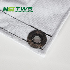 Australie Marché Heavy Duty Clear Waterproof PE Tarpaulin Cherry Farm Rain Cover Bâche écologique avec œillet à ultrasons - Product Image 6