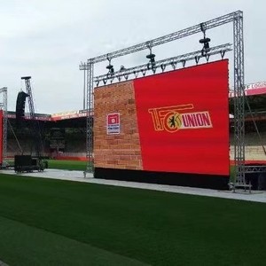 Ngoài trời p3.91 đầy đủ màu sắc dẫn sân vận động bóng đá cho thuê Màn hình 3 năm cho thuê IP65 đánh giá đặc biệt cho thuê Sân Khấu Mới - Product Image 1