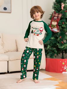 Conjunto De Pijama De Natal Família Verde Combinando Pijama De Natal Papai Noel Conjunto De Família 2025 - Product Image 4