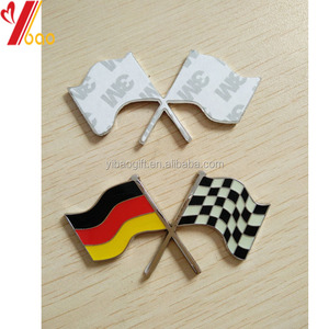 <span class=keywords><strong>Pin</strong></span> de solapa chapado en color de esmalte duro insignia de la bandera de aleación de zinc - Product Image 5