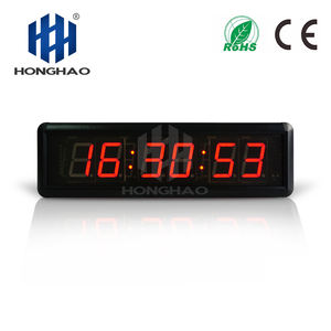 Hangzhou Honghao alta calidad 6 dígitos 1,8 pulgadas <span class=keywords><strong>Crossfit</strong></span> <span class=keywords><strong>Tabata</strong></span> intervalo temporizador - Product Image 2