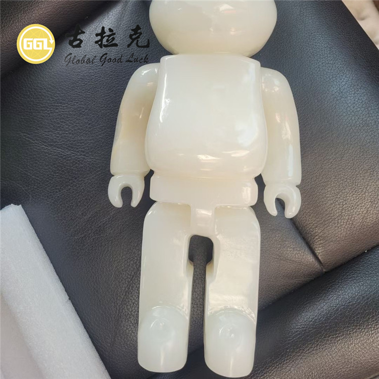 1000% Bearbrick 70cm Marble Figure - Perfect for Living Room
