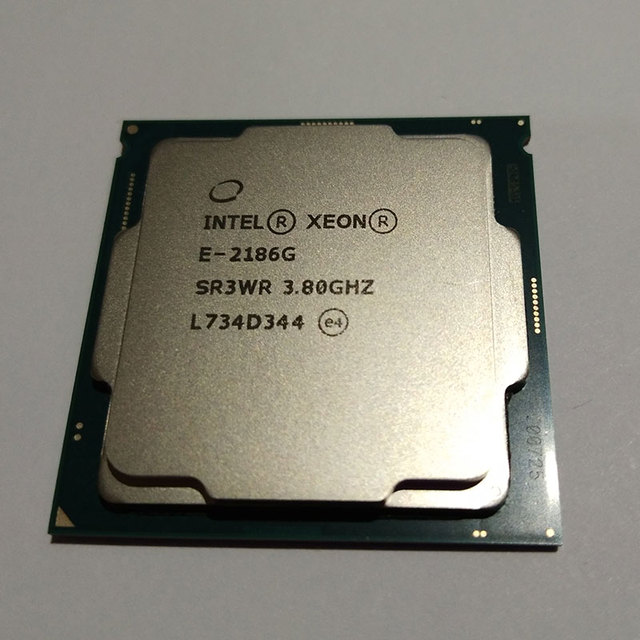 Refurbished Cpu Xeon E-2186g Dual Xeon Cpu for JLS FUTURE Workstation Server Processor