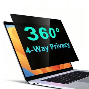 Filtro de Privacidad para Pantalla de Portátil de 4 Vías y 360 Grados, Anti-Espía, Anti-Voyeur, Protector de Privacidad para Portátiles de 13.3, 14, 15.<span class=keywords><strong>6</strong></span> y 17 Pulgadas, <span class=keywords><strong>Precio</strong></span> al por Mayor - Product Image 1