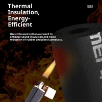 Tuyau d'isolation en caoutchouc plastique pour systèmes d'isolation de tuyaux - Économies d'énergie