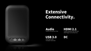 Wupro G1เครื่องฉายขนาดเล็ก <span class=keywords><strong>G2</strong></span>อัจฉริยะจาก Google TV 320 ISO ลูเมนโฮมเธียเตอร์1080P Full HD LCD แบบพกพา - Product Image 5