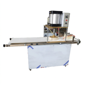 Presse à pâte en acier inoxydable pas chère avec moteur pour la formation de pizzas, machine à pâte ronde automatique haute capacité - Product Image 1