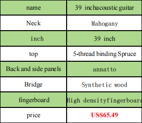 39-inch <strong>Classical</strong> Guitar, Entry-level Practice Guitar for Beginners and Novice Students Wood/beginner/classic/pink - Product Image 5
