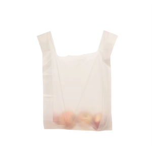 Bolsas de Compras Personalizadas de HDPE, Bolsas de Plástico Tipo Camiseta con Impresión de Logotipo - Product Image 2