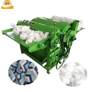 Polyester yün iplik kumaş pamuklu kumaş atık geri dönüşüm makinesi tekstil elyaf açacağı yün açma makinesi fiyat