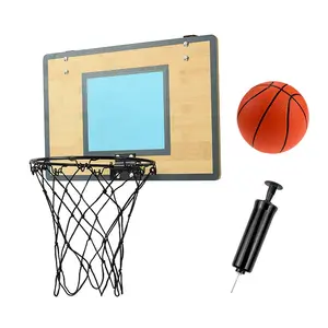 Factory Direct Sale Indoor Wall Mounted Mini Basketball Hoop Kids Custom Practice Toy Mini Basketball Hoop For Home Office