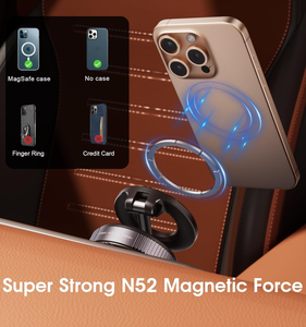 Soporte Magnético para Teléfono con Ventosa Mejorada 2026, Ajustable 360°, con Vacío - Product Image 3