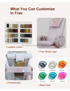 Poltrona Moderna ed Economica per Pedicure da Salone di Bellezza con Massaggio Elettrico 2025 - Product Image 6