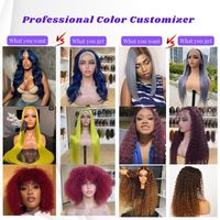 Highlight Honigblond Mix Braun Loose Wave Glueless 13x4 HD Transparente Pre-Styled Lace Front Echthaar-Perücken Klebstofffrei