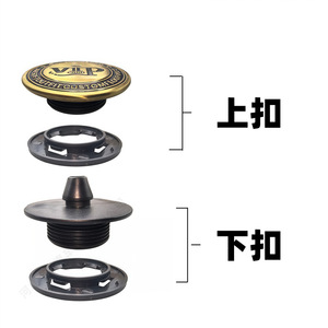 Decimal Car Carpet <b>Clips</b> VIP Double Layer Floor Mat <b>Buckle</b> Button Plastic Fastener For Replacement Repair - Product Image 1