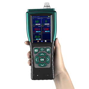 Pompe d'aspiration 5-en-1 moniteur de concentration de gaz de combustion CH4 O2 H2S analyseur NH3 alarme de surveillance capteur PID analyseur de fuite de gaz toxique - Product Image 1