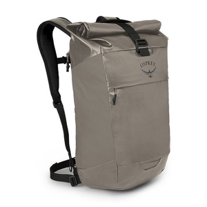 Free Sample Customized Unisex Roll <b>Backpack</b> Genuine Leather <b>Heavy</b>-<b>Duty</b> Double Zipper Detachable Oxford 36-59L USB for Outdoor - Product Image 4