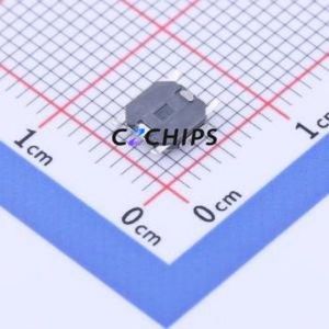TS-1187F-015E Tactile Switch SMD,5.2x5.2mm Switch Single Pole Single Throw Round Button 2.6N Vertical Mount - Product Image 2