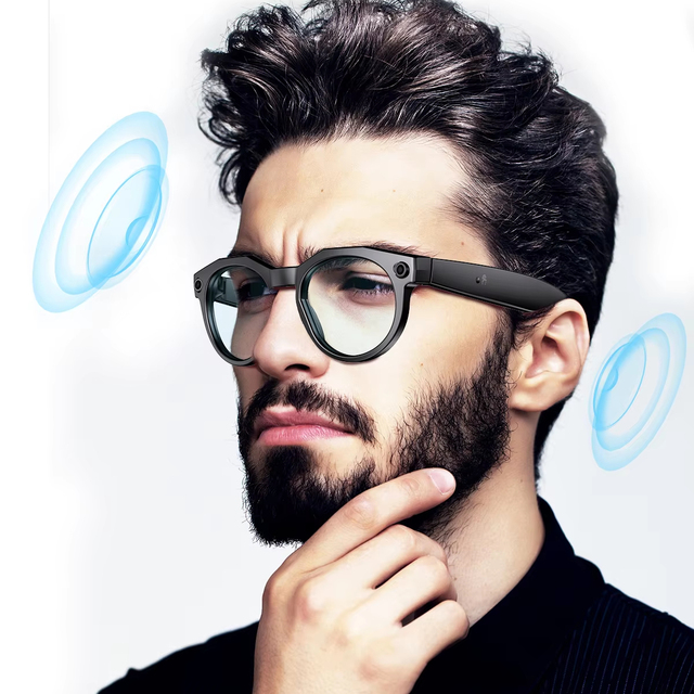 New W611 Smart AI Glasses: 8 Million HD Anti-Shake Video Recording, AI Translation, and Image Recognition Sunglasses