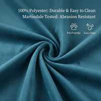 Tissu de canapé en velours Performance, résistant aux taches |   Tissu en velours pour ameublement, couleur riche et résistante, pour fabricants de meubles