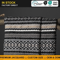 Nappe de restaurant en tissu Jacquard, vente en gros, design personnalisé, couverture de table, faible MOQ