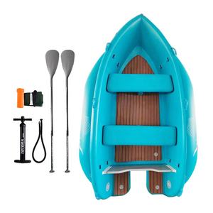 Bote de pesca inflable de PVC, canoa plegable, Kayak de remos para familia y amigos - Product Image 4