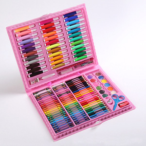 Set de Arte y <span class=keywords><strong>Dibujo</strong></span> de 150 Piezas para Niños, Set de Pintura con Caja Personalizada, Material Plástico de Colores, Tipo de Origen: Escritura, Colorido, Diversión - Product Image 5