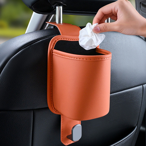 No Drop <b>Car</b> <b>Seat</b> <b>Back</b> Cup Holder Hook Nappa, Rear Storage Organizer Metal Multi-Use Sturdy Durable, for BMW Toyota Honda - Product Image 3