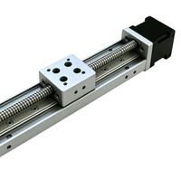 Module d'actionneur à guidage linéaire avec moteur, entraînement crémaillère et pignon, vis à billes, portique en aluminium, centre d'usinage CNC, rail miniature haute vitesse