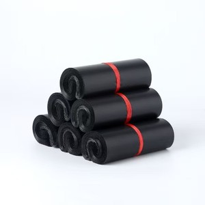 Bolsas de entrega exprés negras, tamaño grande, gruesas, impermeables, autosellables, para logística de comercio electrónico, embalaje de ropa, venta al por mayor - Product Image 1