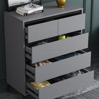 Tiroir de rangement en tissu, commode pour salon, chambre à coucher