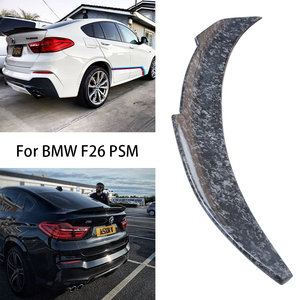 For X4 F26/X4M PSM Style Real Forged Carbon Fiber Material Rear Spoiler Trunk Wing 2013-2018 - Product Image 2