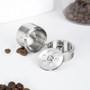 1 ensemble de dosettes de café capsules réutilisables en acier inoxydable compatibles avec les machines Ily X1 X7 X7.1 X9 Y1.1 Y3 Y3.2 Y5 Y9 - Product Image 1