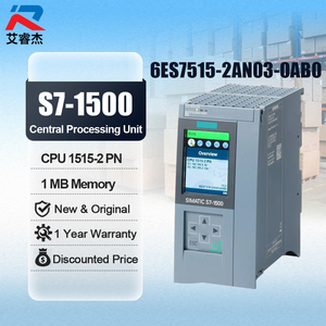 PLC 6ES7515-2AN03-0AB0 SIMATIC S7-1500 คอนโทรลเลอร์ขั้นสูง รุ่นใหม่ ของแท้ 6es7515-2an03-0ab0 CPU 1515-2 PN หน่วยประมวลผลกลาง - Product Image 1