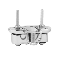 Griffe de câble pour bateau à voile, accessoires de navigation, pince à câble, polissage miroir, acier inoxydable 316, griffe de câble pour bateau, max 15 mm