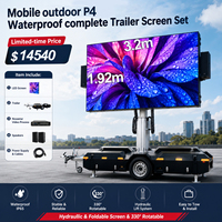 Jode Açık Hava Mobil LED Büyük Ekranlı Reklam Kamyonu, Etkinlikler, Canlı TV Yayını, Billboard ve Dijital Tabela için Treylerli