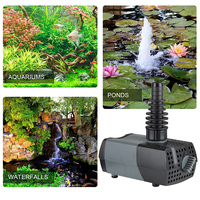 7,5W 110-240V OEM Saugstille 700L/H Aquarium Tauchpumpe Mini Aquarium Wasserpumpe Springbrunnenpumpe /CE-Zertifiziert 10M Kabel