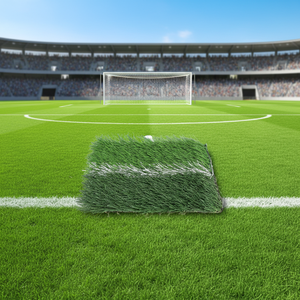 Gazon synthétique coloré résistant aux UV pour terrain de football extérieur, <span class=keywords><strong>tapis</strong></span> de plantes artificielles élégant pour la décoration de paysages et de jardins - Product Image 1